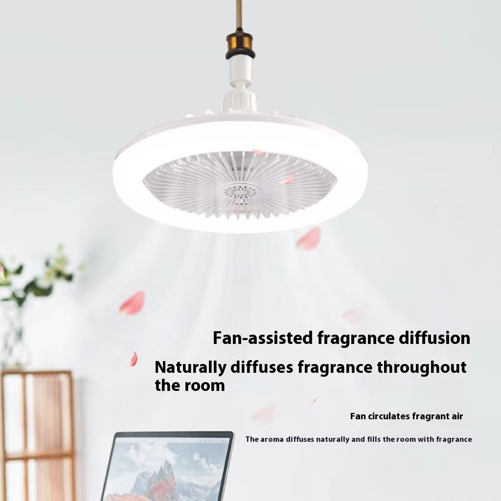 LED Swing Head Fan Light