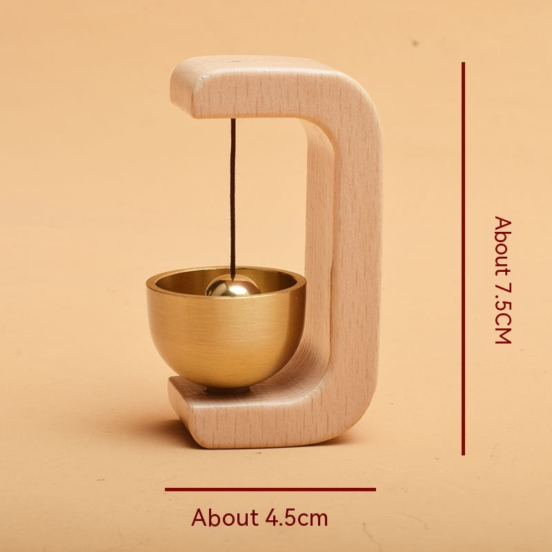 Suction Door Type Solid Wood Wind Chime