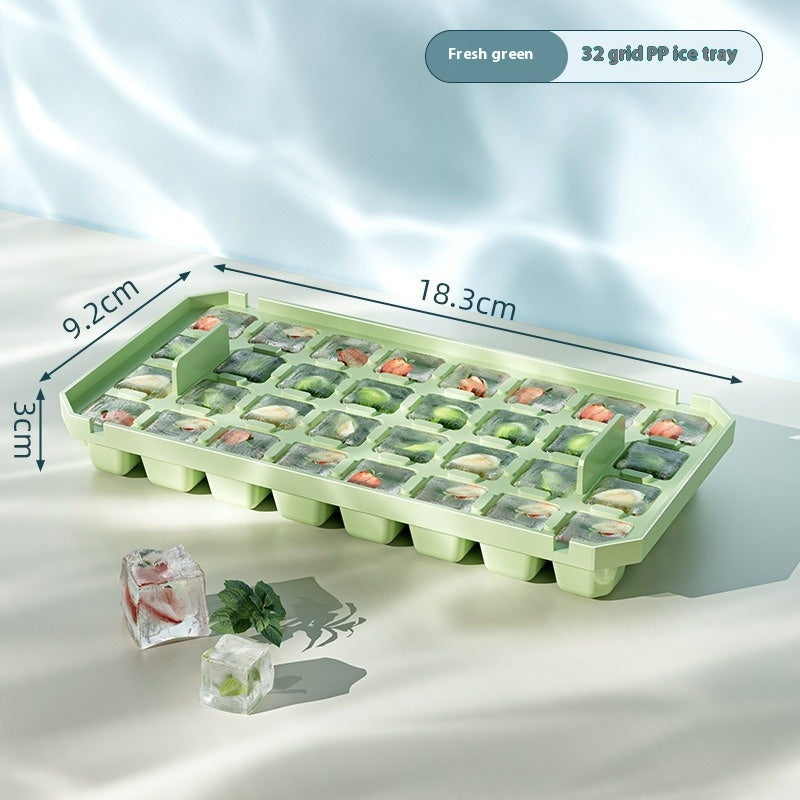 Press-type Silicone Ice Cube Trays