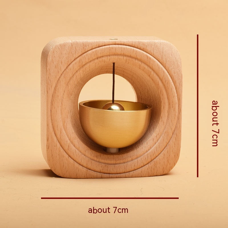 Suction Door Type Solid Wood Wind Chime