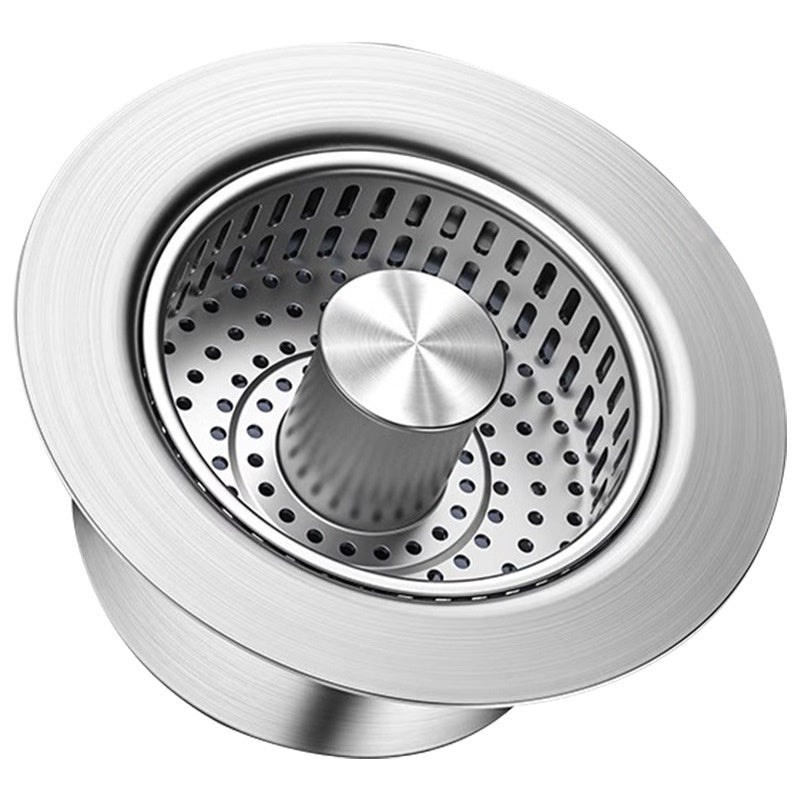 3-in-1 Stainless Steel Sink Drain Strainer