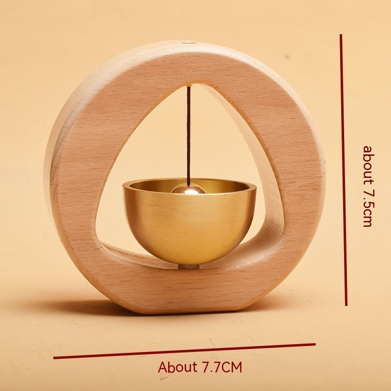 Suction Door Type Solid Wood Wind Chime