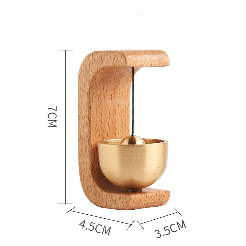 Suction Door Type Solid Wood Wind Chime