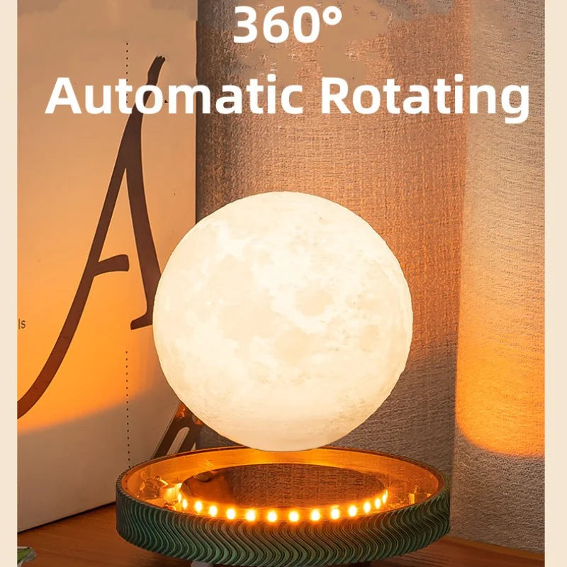 Levitating Saturn Lamp