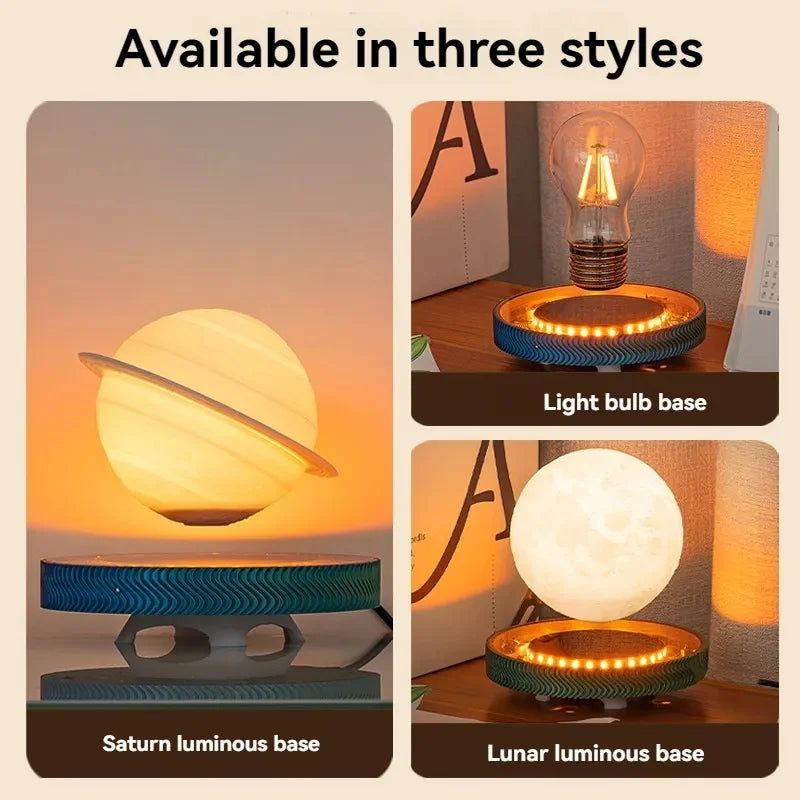 Levitating Saturn Lamp