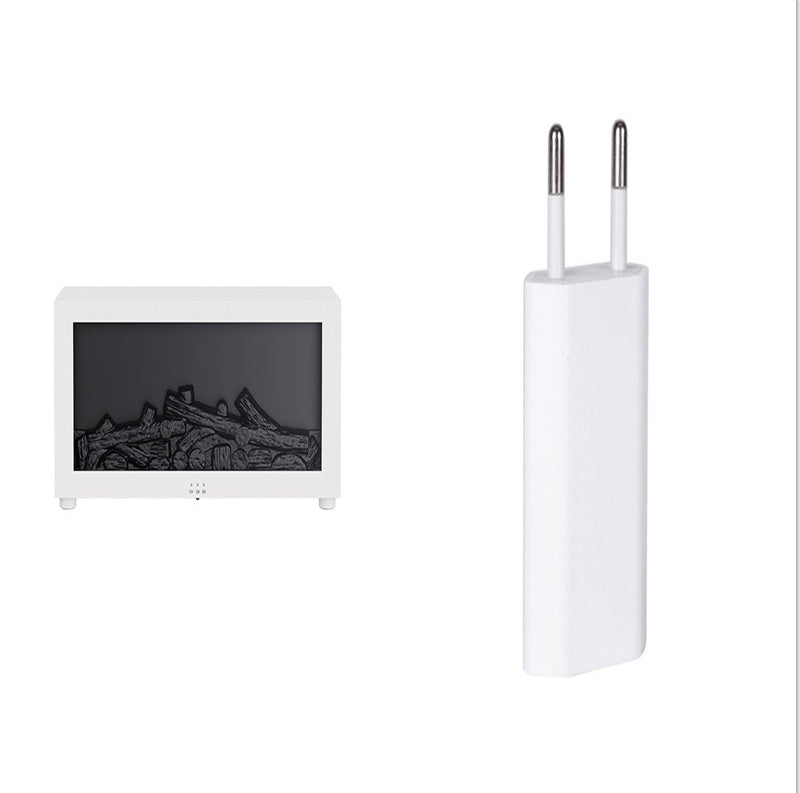 Flame Aroma Humidifier – Essential Oil Diffuser &amp; Night Light