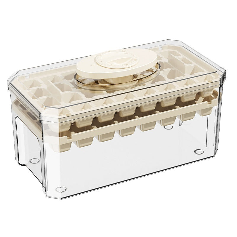 Press-type Silicone Ice Cube Trays