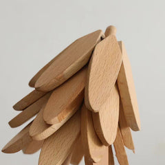 Artisanal Wooden Coasters &amp; Trivets Set