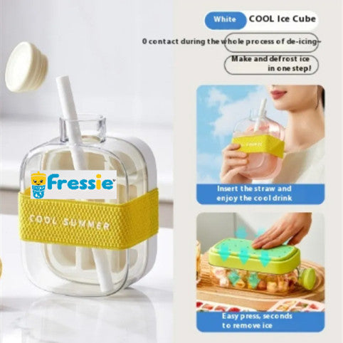 Cool Summer Ice Bottle-Ice Cube Refreshing Drink Bottle